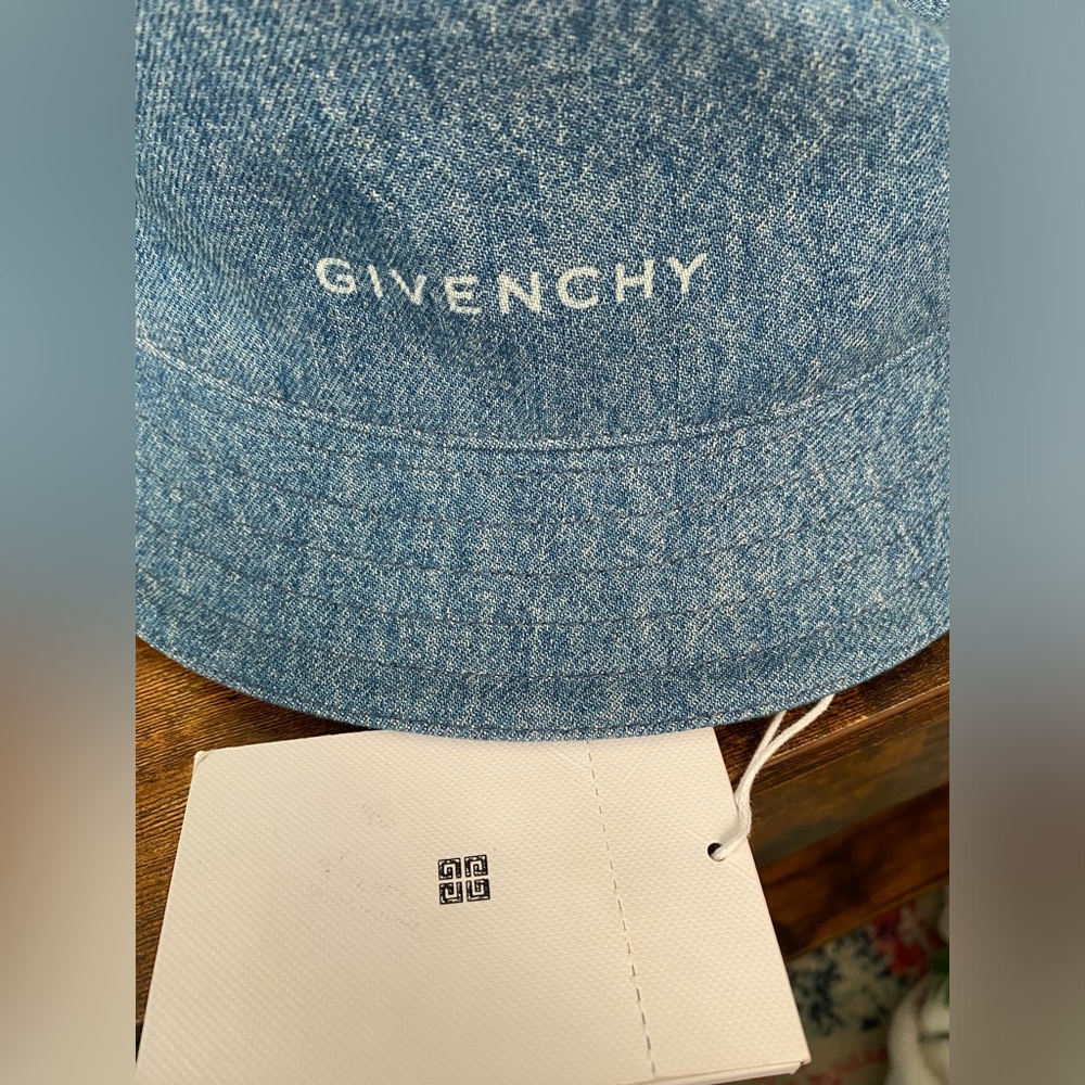 Givenchy Blue Denim Bucket Hat - Picture 4 of 6